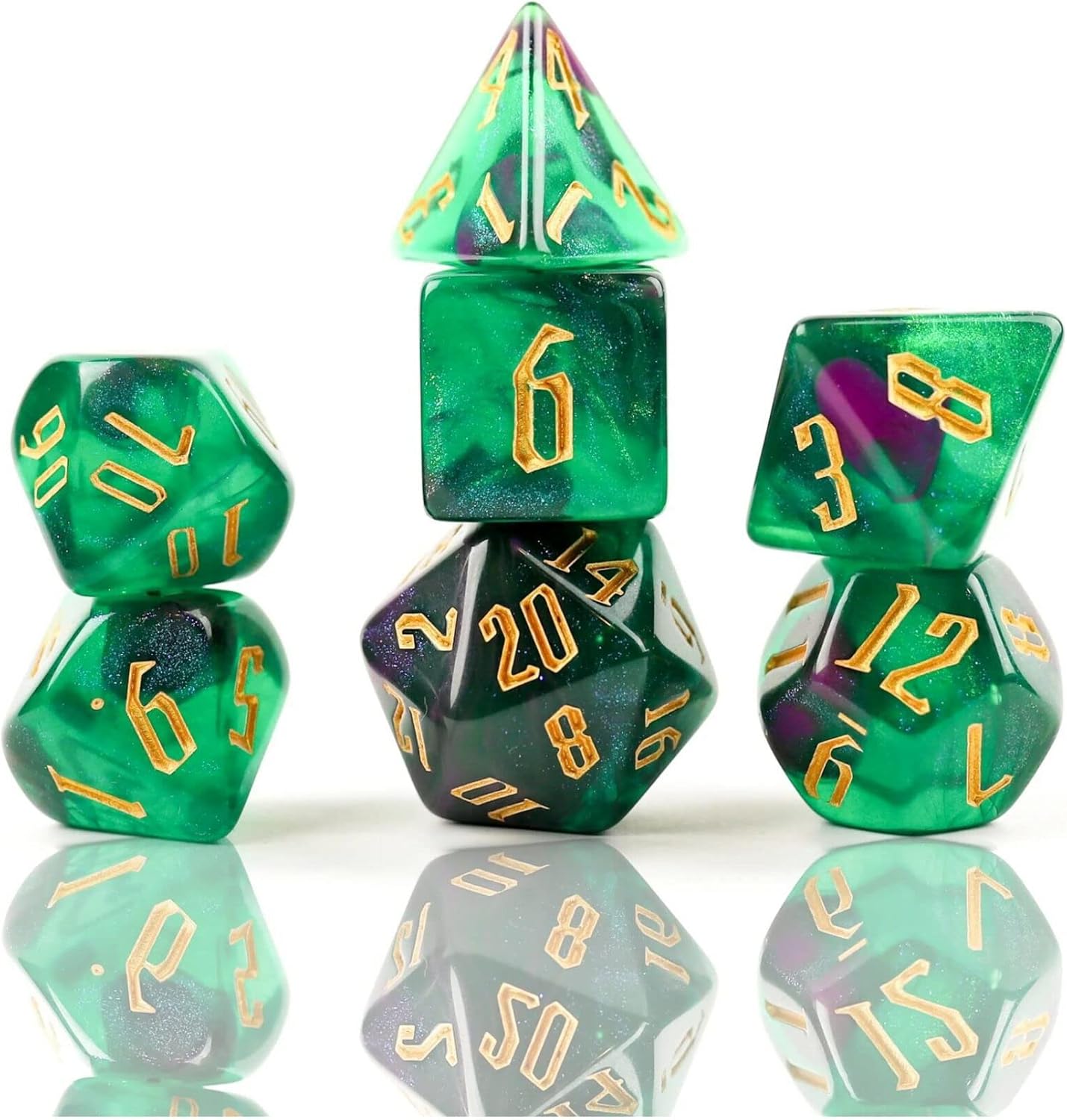 RPG Dice Set - Skybox Nebula (7)