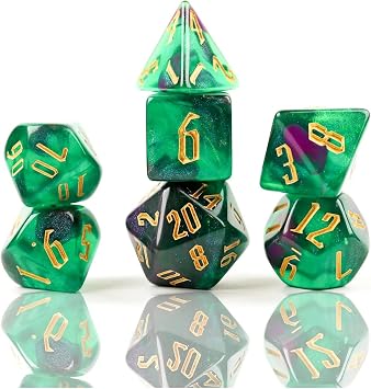 RPG Dice Set - Skybox Nebula 7