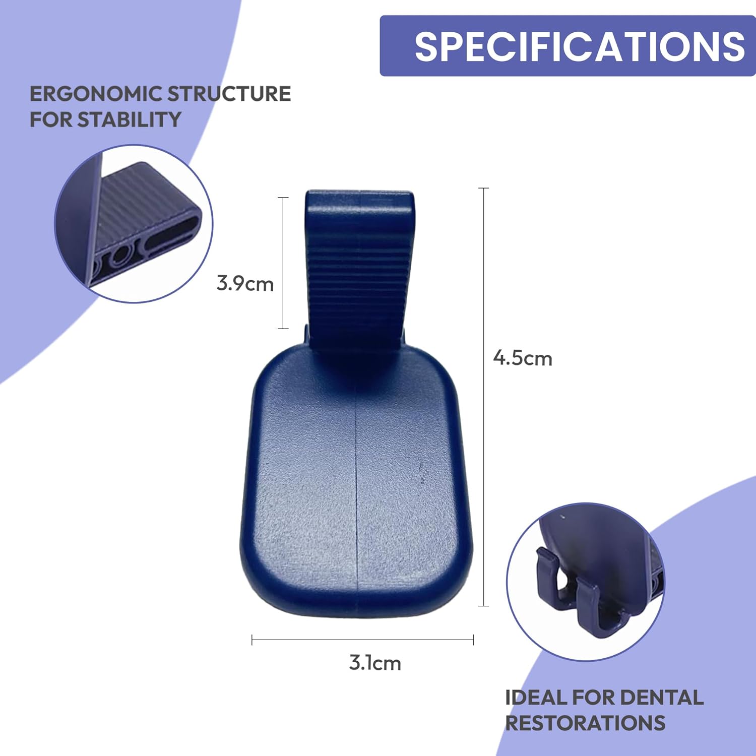 Dental Xray Sensor Holder - Adjustable Positioning Device for Intraoral Imaging - Durable & Reusable Sensor Holder for Accurate Digital X-Rays