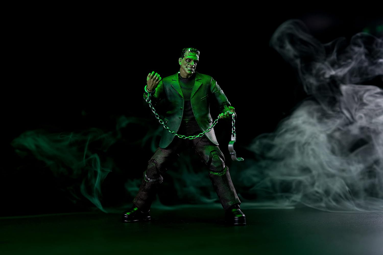 Jada Toys Universal Monsters 6" Frankenstein Action Figure, Toys for Kids and Adults, 31958, Black
