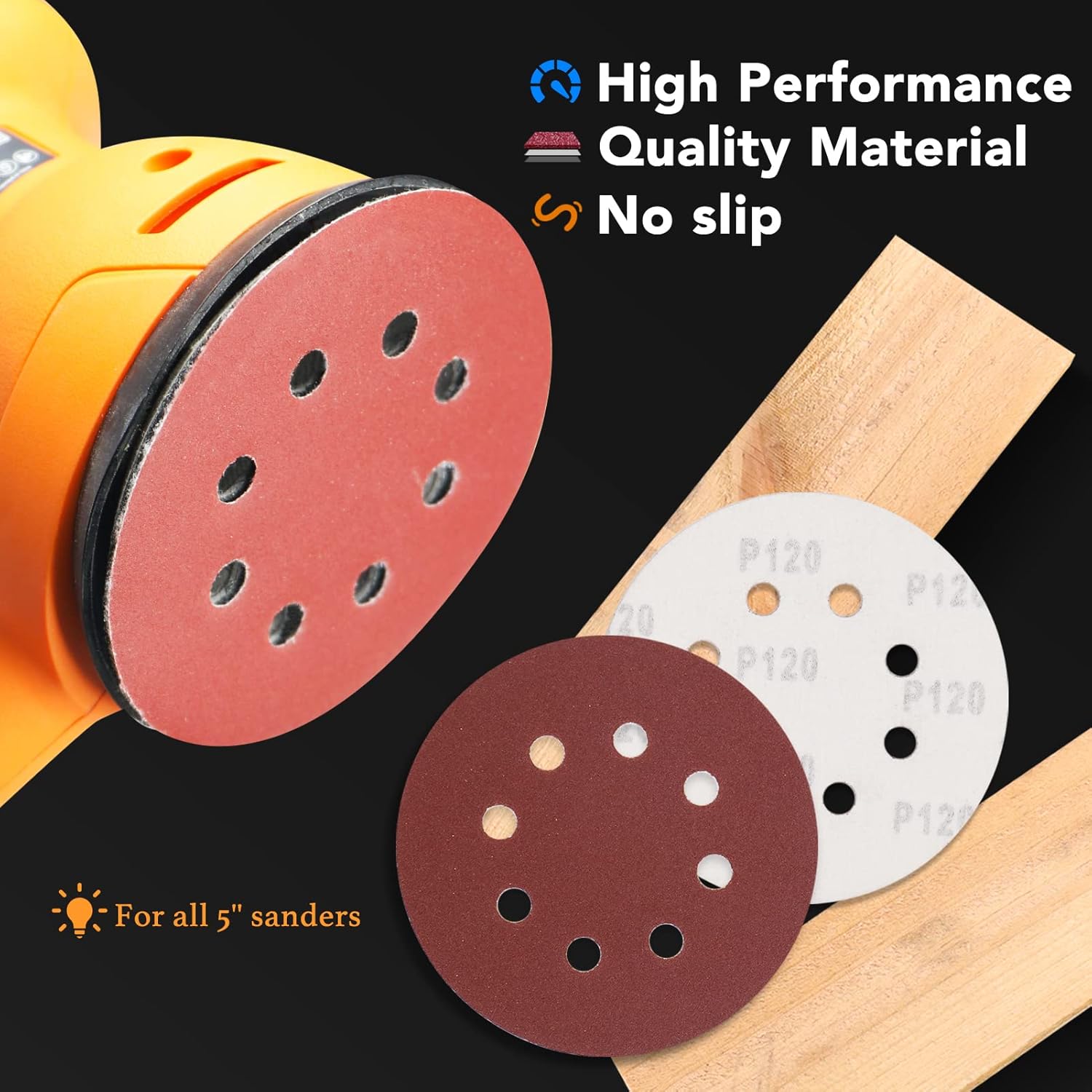Electric Power Sander and Sanding Disc - 
