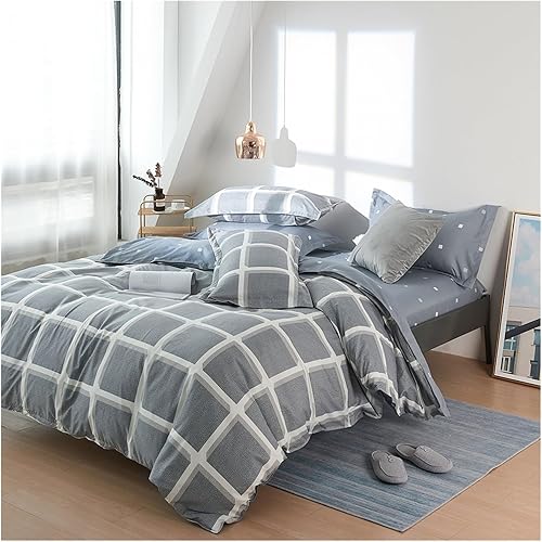 Miniatura 2 de 23pcs Duvet Cover Bedding Set,Compatible with Queen Size Double Bed Comforter Quilt Cover Microfiber Bedding Linen Sheets Sets,Bed Sheets