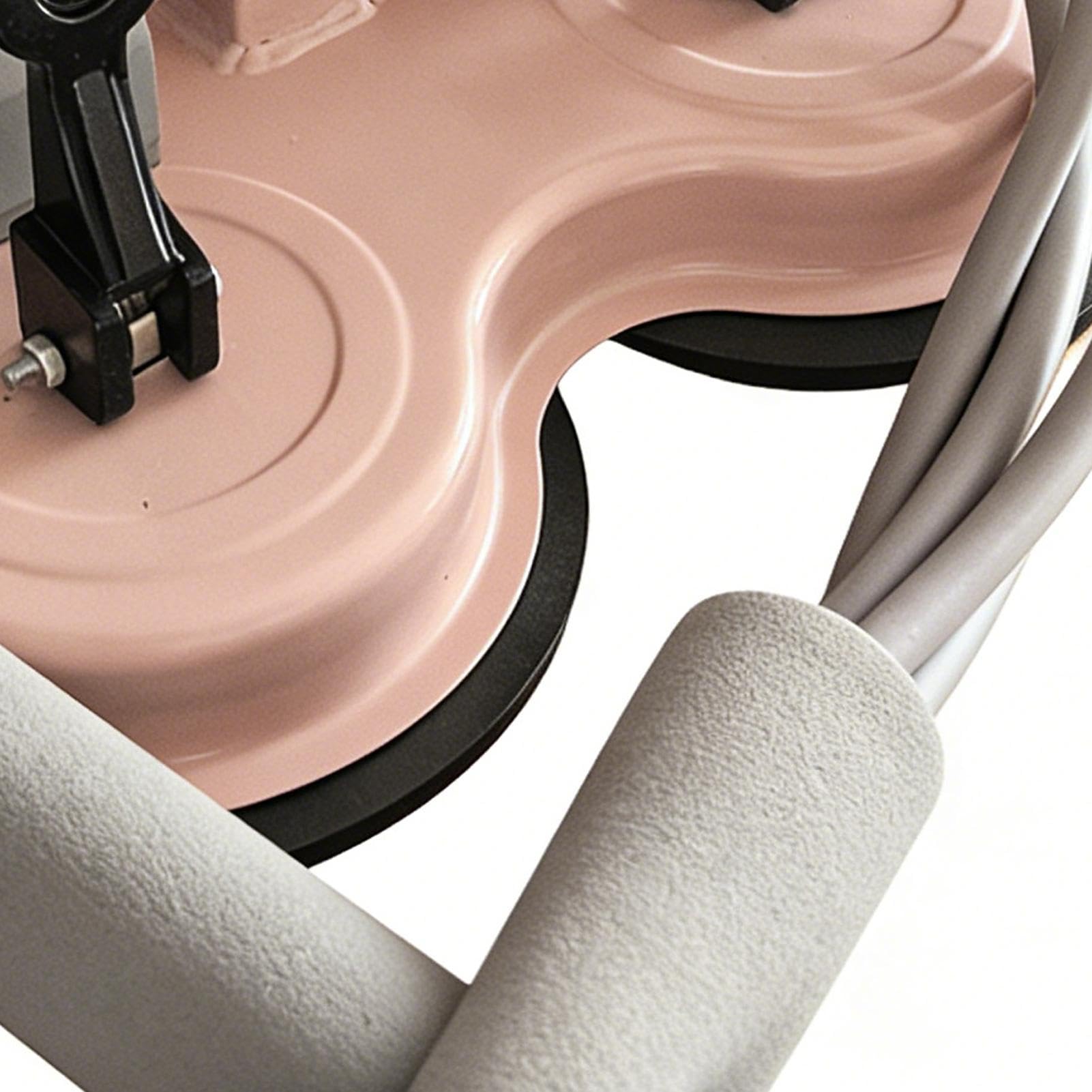 Ab Machine for Home – przenośny przyrząd do ćwiczeń, antypoślizgowy sprzęt z przyssawką z ergonomicznym podparciem, trenażer spalania tłuszczu z fitness wewnątrz i na zewnątrz, maszyna do treningu