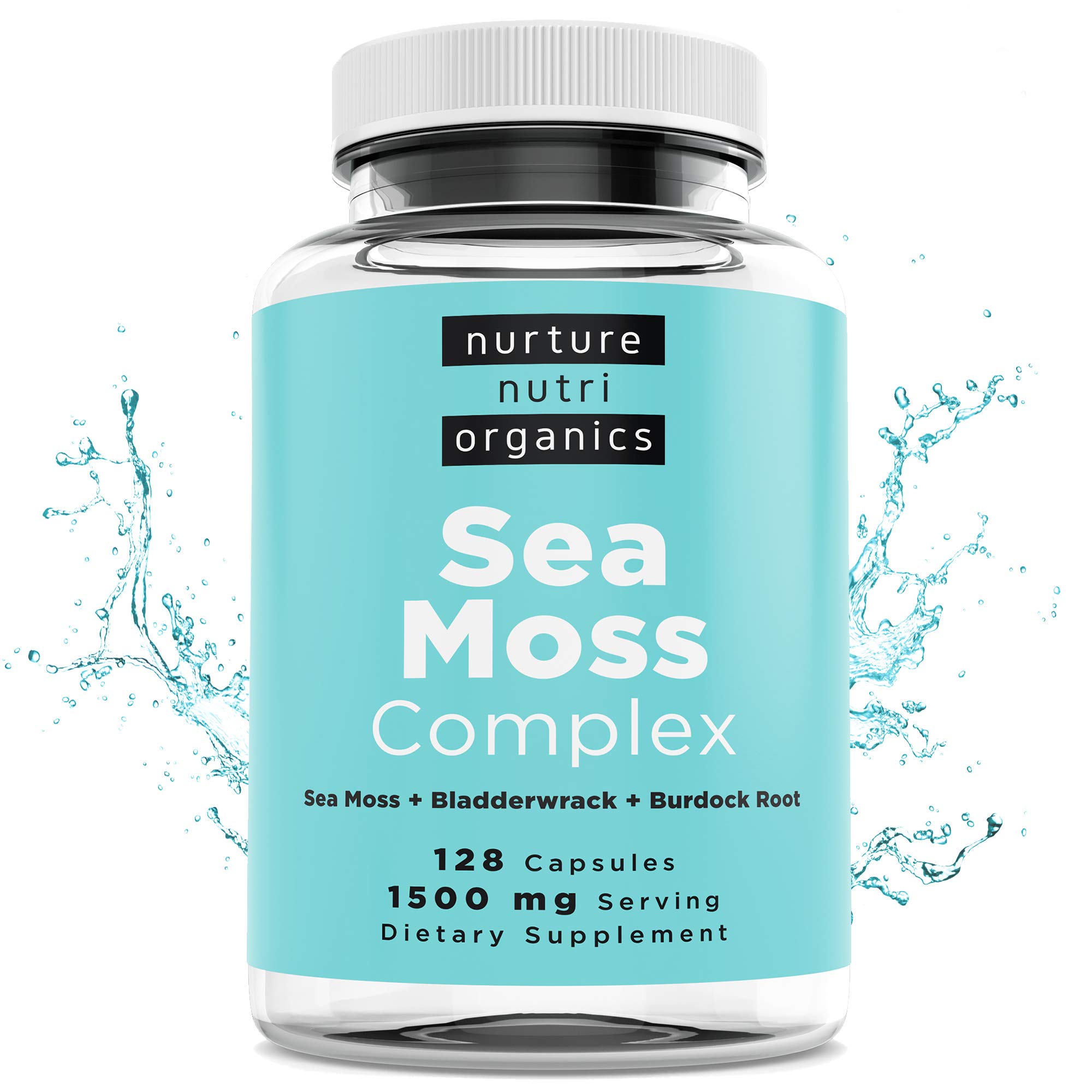 Buy Nurture Sea Moss Complex (128 s/1500mg Serving) Sea Moss Irish
