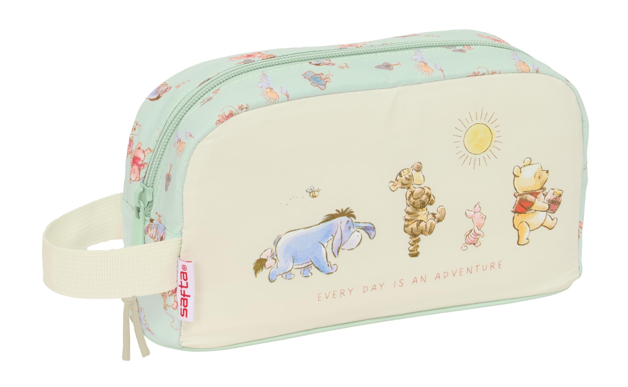 Winnie The Pooh - Thermal Breakfast Holder, Thermo, Pencil Case, Quality and Maximum Resistance, Meal Holder, Recreation, 21.5 x 6.5 x 12 cm