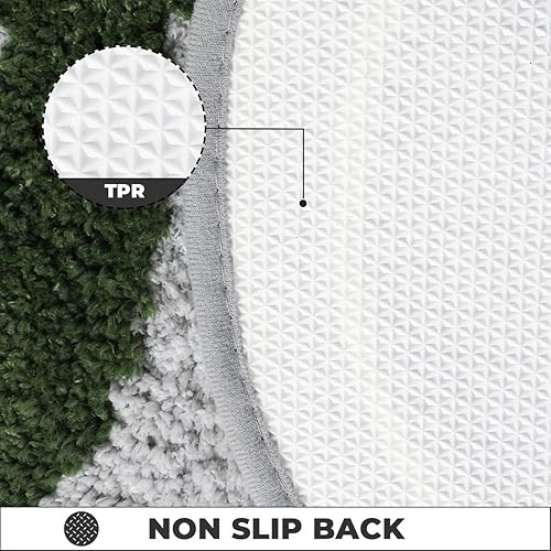 Miniatura 5 de Simplicity - Tapete de baño antideslizante, extra absorbente y suave, de microfibra, lavable a máquina, para la entrada de la puerta, baño y