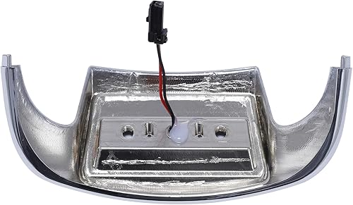 Miniatura 9 de TCT-MOTORPARTS Luz de punta de guardabarros delantero naranja para Harley Heritage Softail Classic FLSTC Electra Glide Road King FLHT FLHS FLHR