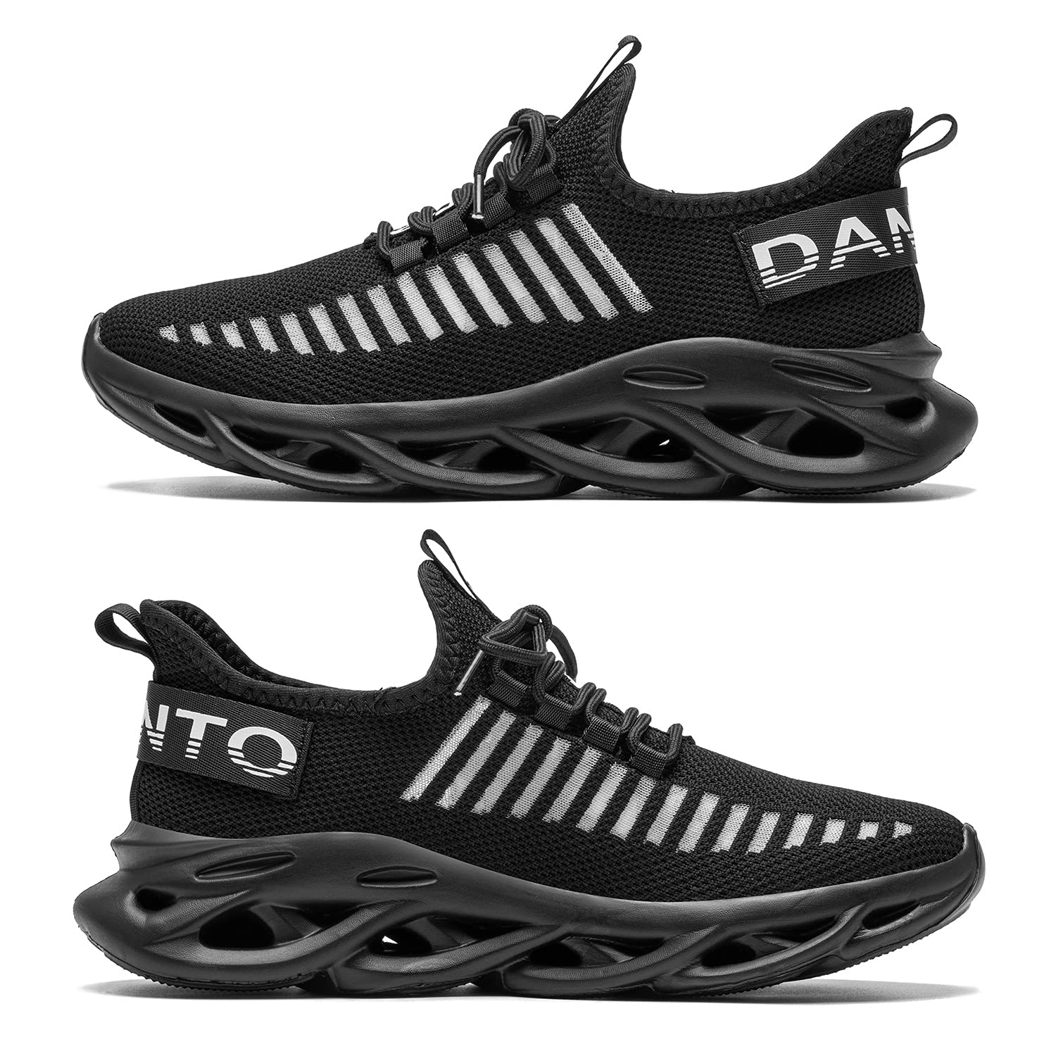 Dannto Scarpe da Ginnastica Uomo Donna Sneakers Running Sportive Basket Outdoor Respirabile Mesh Scarpe da Corsa Tennis Fitness Unisex