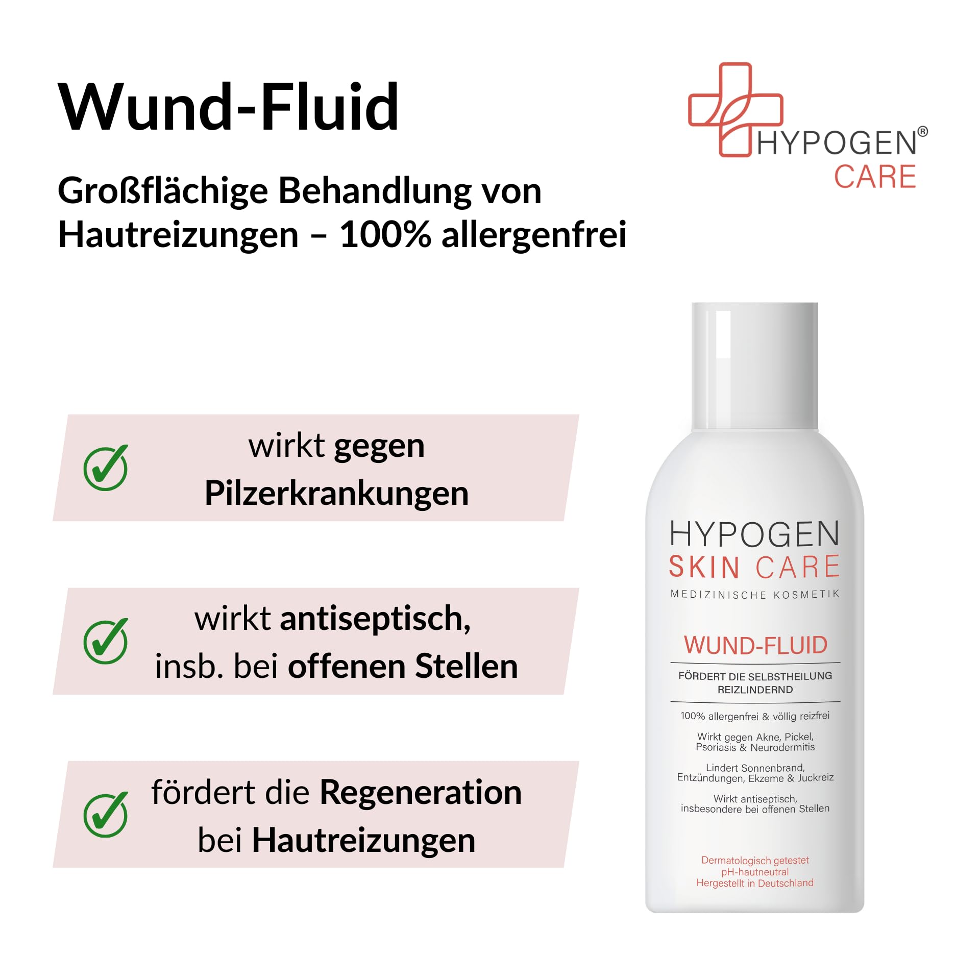 Erfolgsquote > 75% I Anti Akne-Set Rücken & Dekolleté I Klinisch bestätigt I Medizinische Kosmetik von HYPOGEN CARE