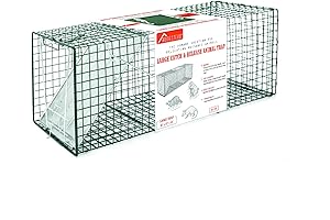 HOMESTEAD 32-Inch Humane Groundhog Traps for Outdoor Use