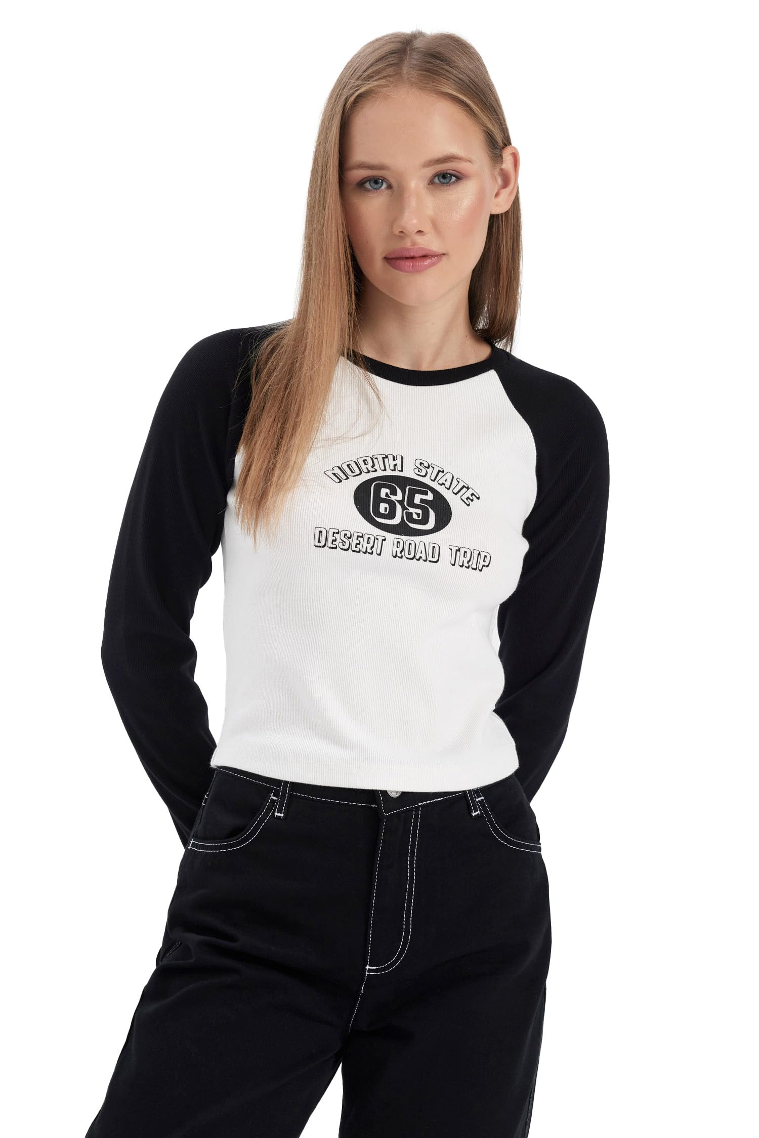 Kadın Coool Fitted Uzun Kollu Tişört