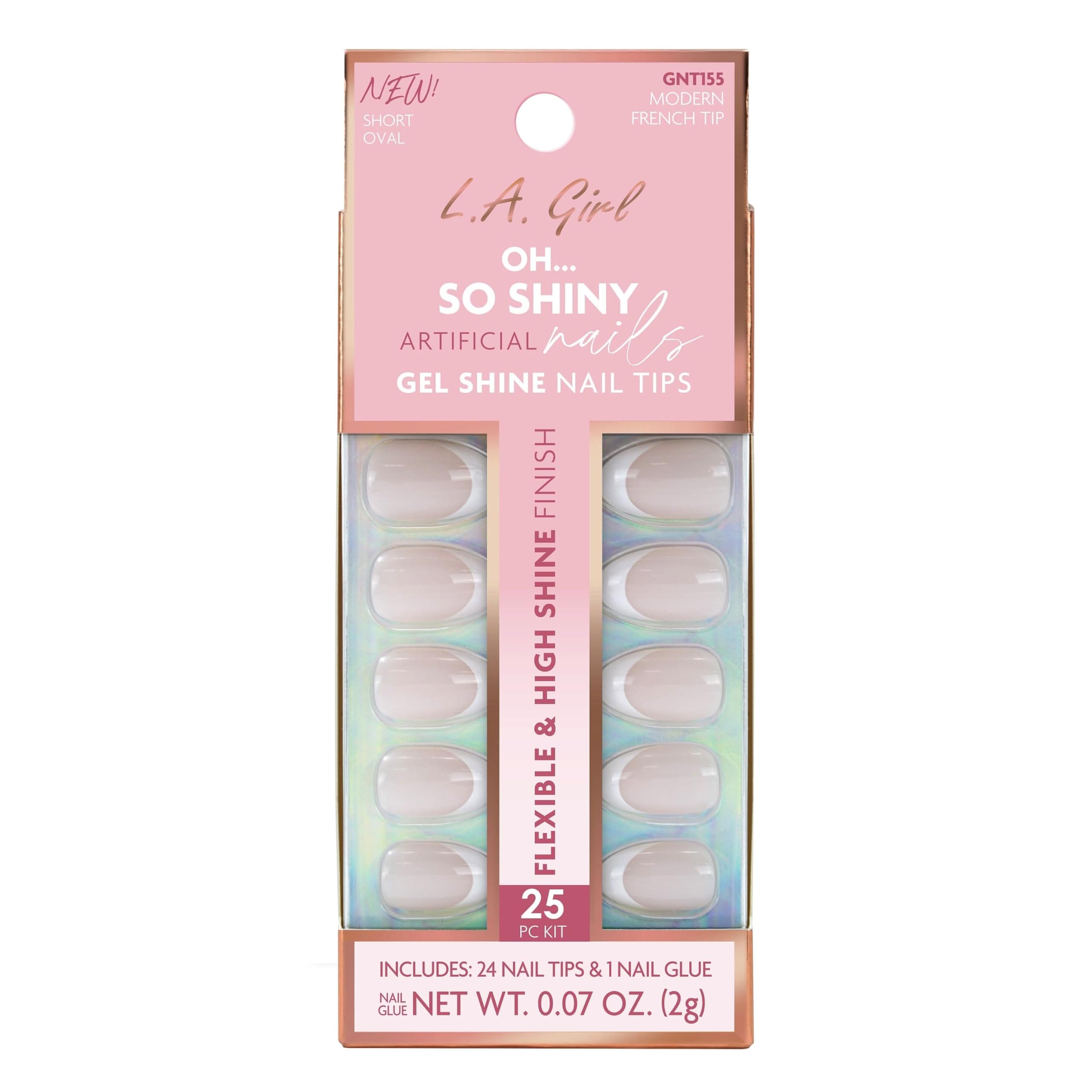 L.A. Girl Soak-Off Silicone Nail Caps GNT137