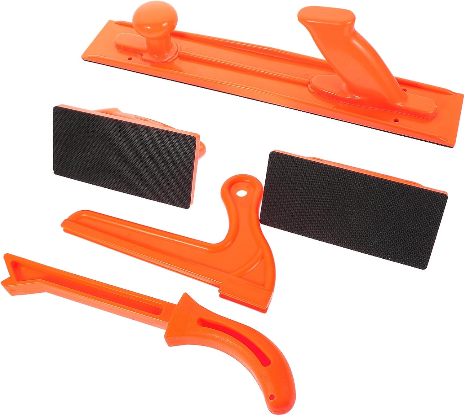 Veemoon 1set Push Block Router Tool Woodworking Safety Push Stick for Table Saws Router Tables Jointers Enhanced Grip Pads for Maximum Control and Visibility