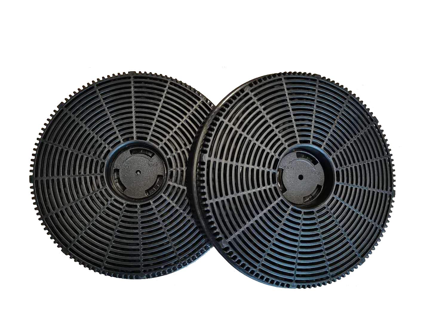 Respekta Filtre à Charbon Actif MIZ4000 - Lot De 2 Filtres Pour Hottes Aspirantes