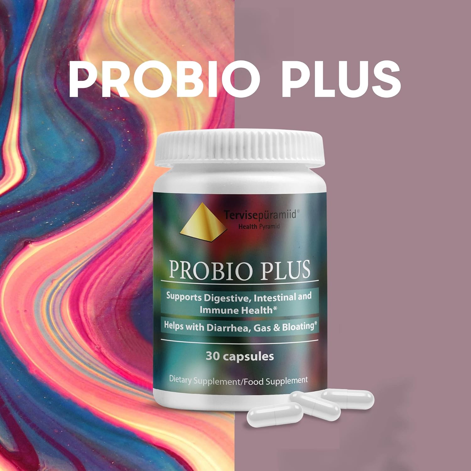 Bloating Relief Bio Cultures Complex Probiotics Gut Health Supplements