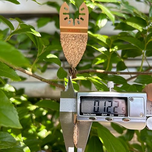 Miniatura 2 de XXGO Cuchillas multiherramienta oscilantes de carburo de dedo para mortero de lechada de grano, mampostería de hormigón XG401F