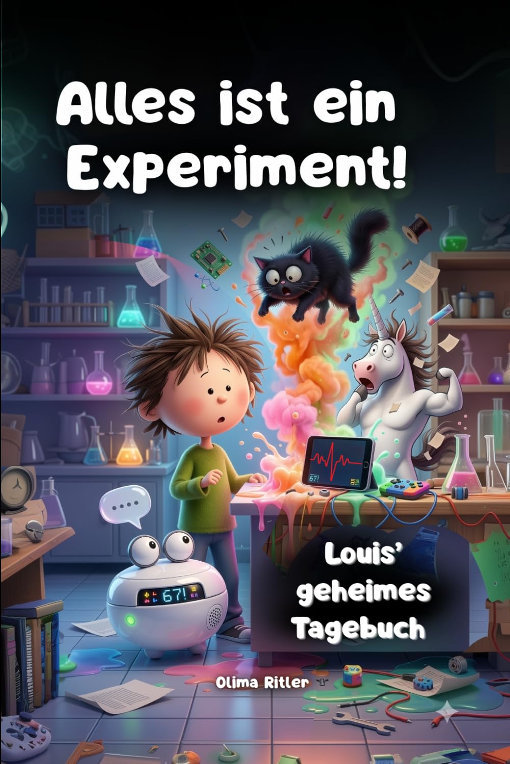 Alles ist ein Experiment! – Louis’ geheimes Tagebuch: Ein humorvolles Kinderbuch über Schule, Experimente und Chaos für 7–12 Jahre