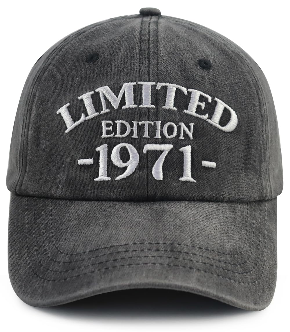 XullaxthLimited Edition 1970 1971 1972 1973 1974 1975 1976 1977 1978 1979 Hat for Men Women, Adjustable Cotton Baseball Cap