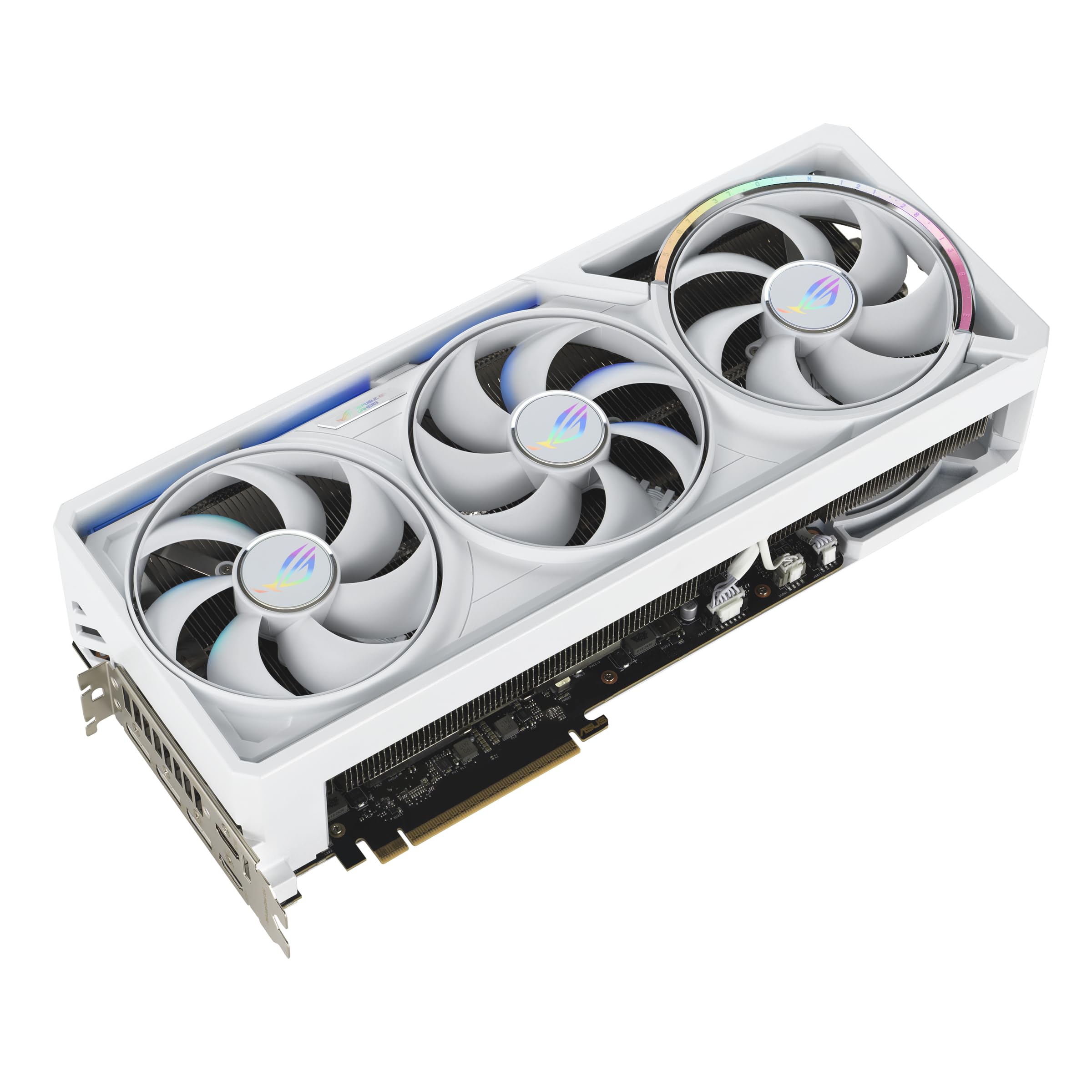 ASUS ROG Astral GeForce RTX 5090 Carte Graphique GDDR7 White OC Edition Gaming, 4 Ventilateurs, PCIe 5.0, 3 x DP 2.1b, 2 x HDMI 2.1b, Blanc