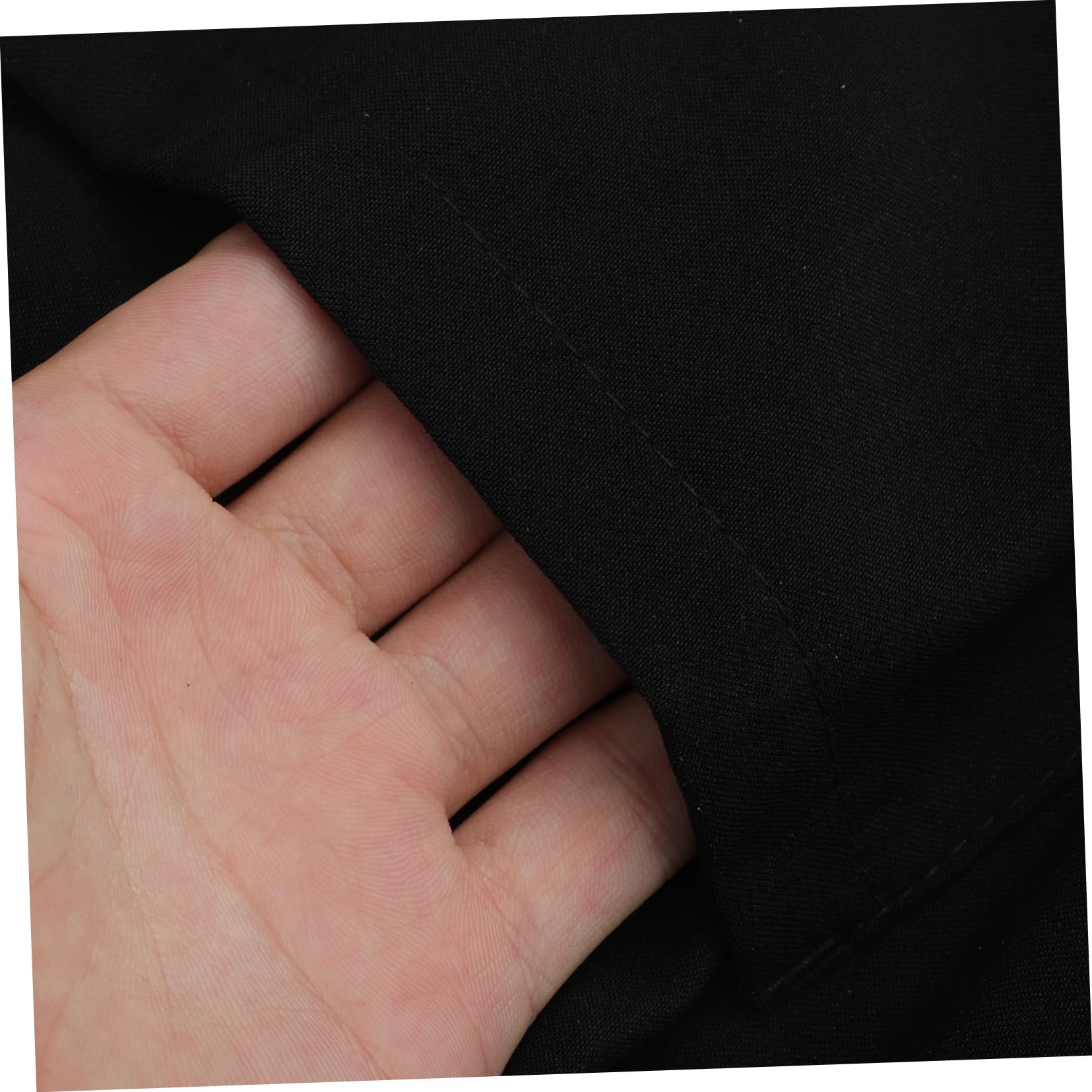 Pantaloni Taglia XXL Traspiranti da Cuoco Neri in Poliestere
