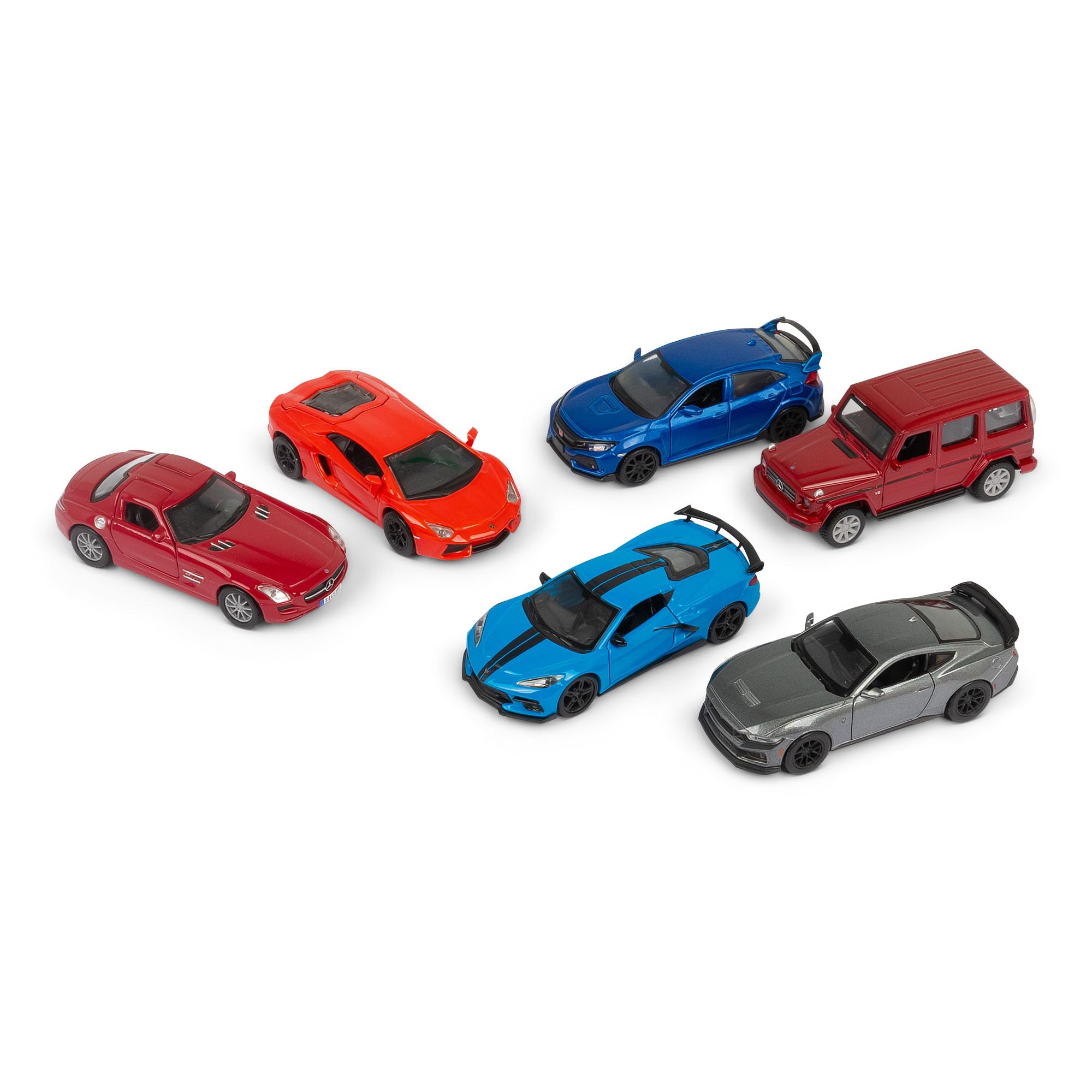 Maisto Power Racer Die-Cast Toy Cars, Pull Back Powered, One Supplied, for Ages 3+