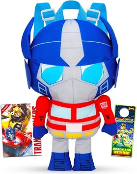 Transformers Transformers Peluche Sac à Dos Optimus Prime 40 cm avec Bretelles Ajustables
