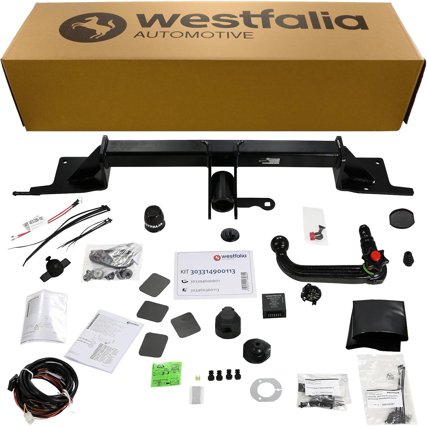 Attelage Westfalia BMW X1 (E84) – Démontable 13 broches
