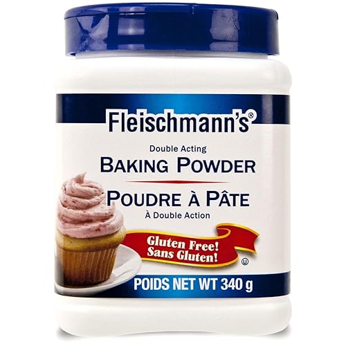 Fleischmann's Polvo de hornear de doble efecto sin gluten 11.99 oz Importado de Canadá