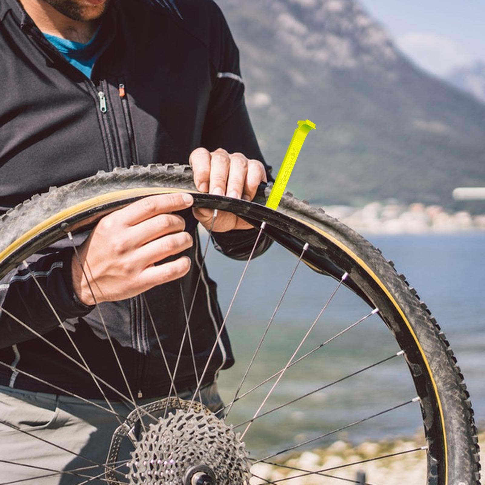 Fahrrad Flickzeug 56-teilig - Komplettes Reperatur-Set Für Reifenpannen