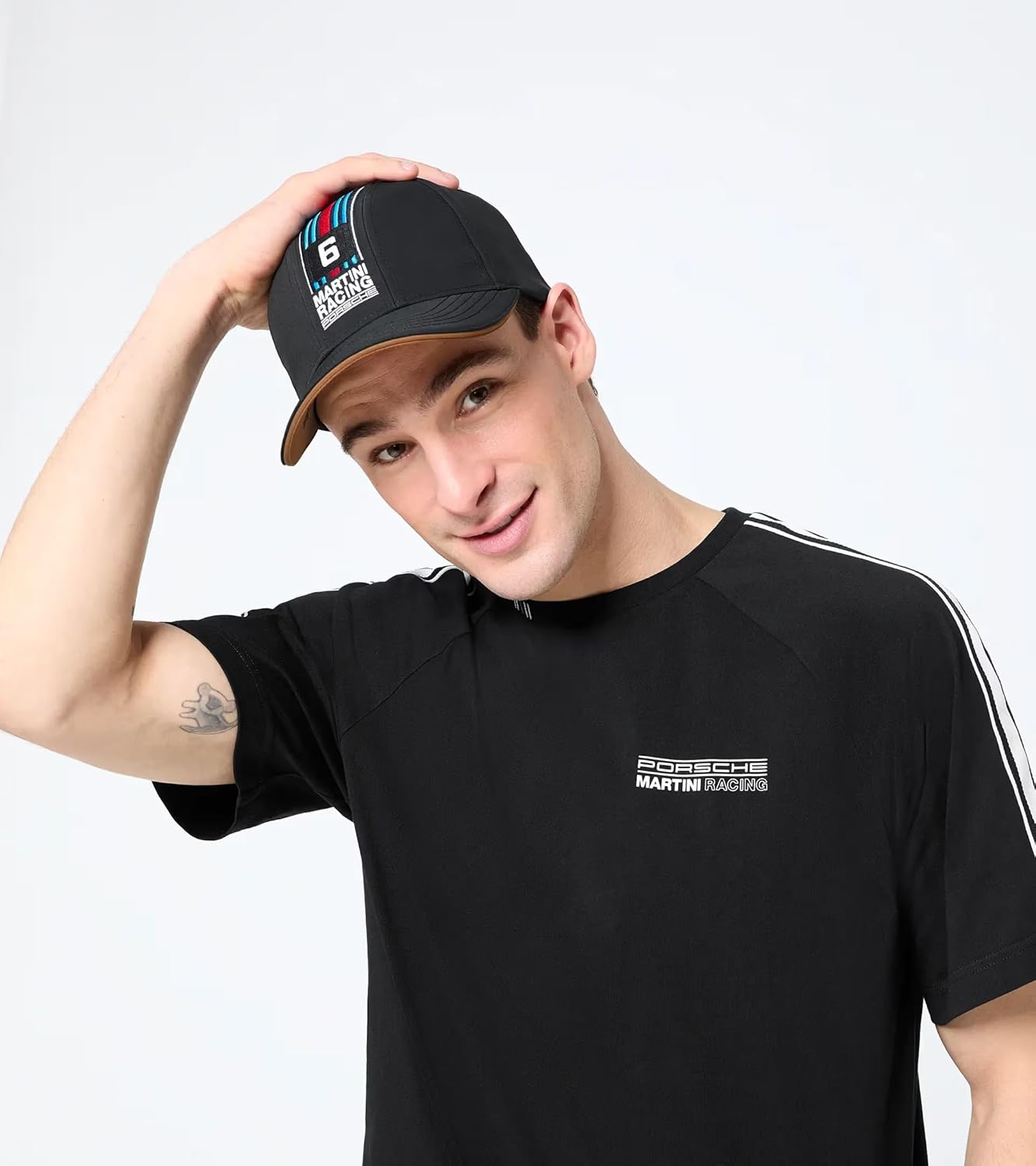 Porsche Martini Racing Baseball Cap Black - Image 5