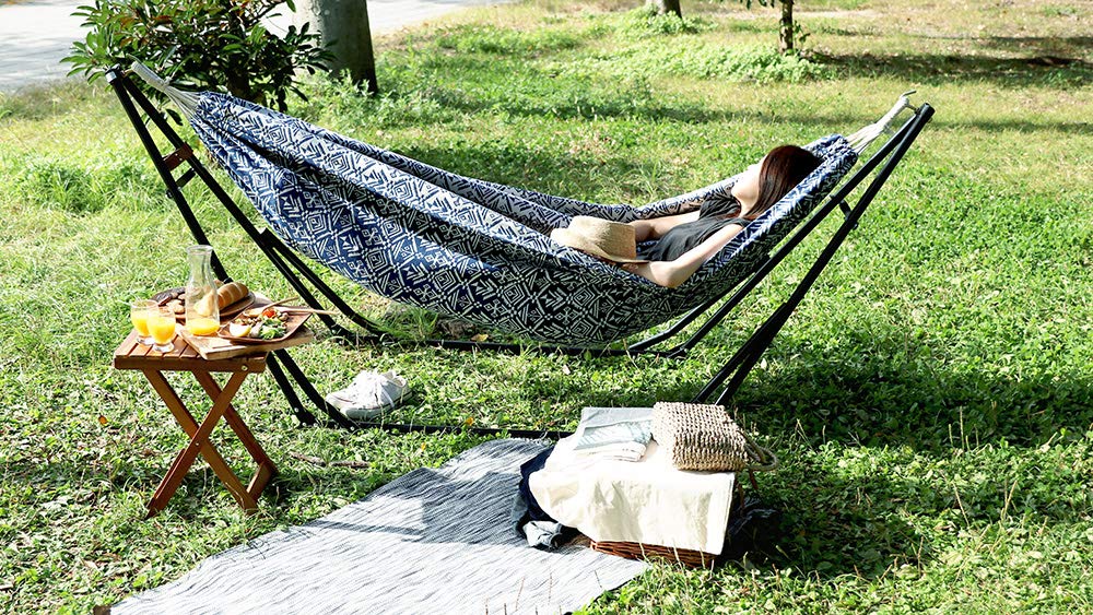 Sifflus 3WAY自立式ポータブルハンモック ネイビー Sifflus 3WAY自立式ポータブルハンモック ネイビー 【公式通販】