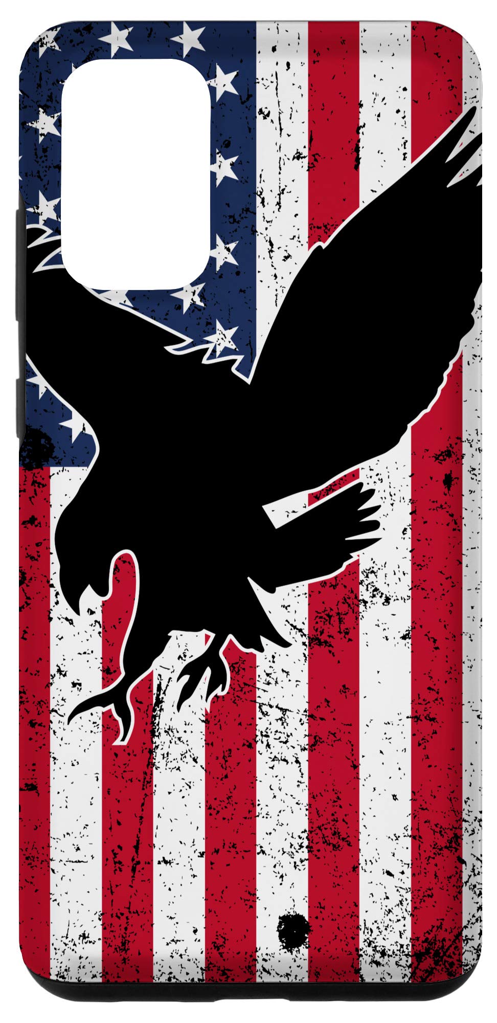 Galaxy S20+ Vintage American Flag With Eagle USA Patriotic Case