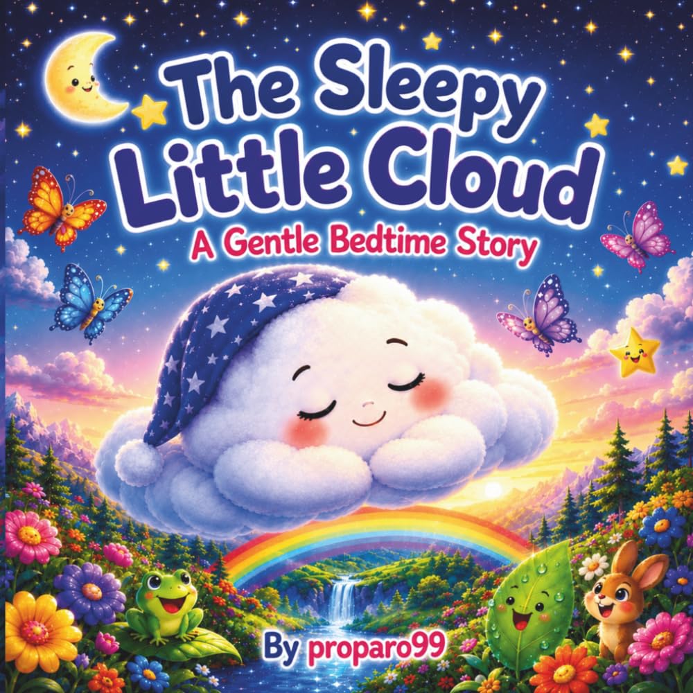 The Sleepy Little Cloud: A Gentle Bedtime Story