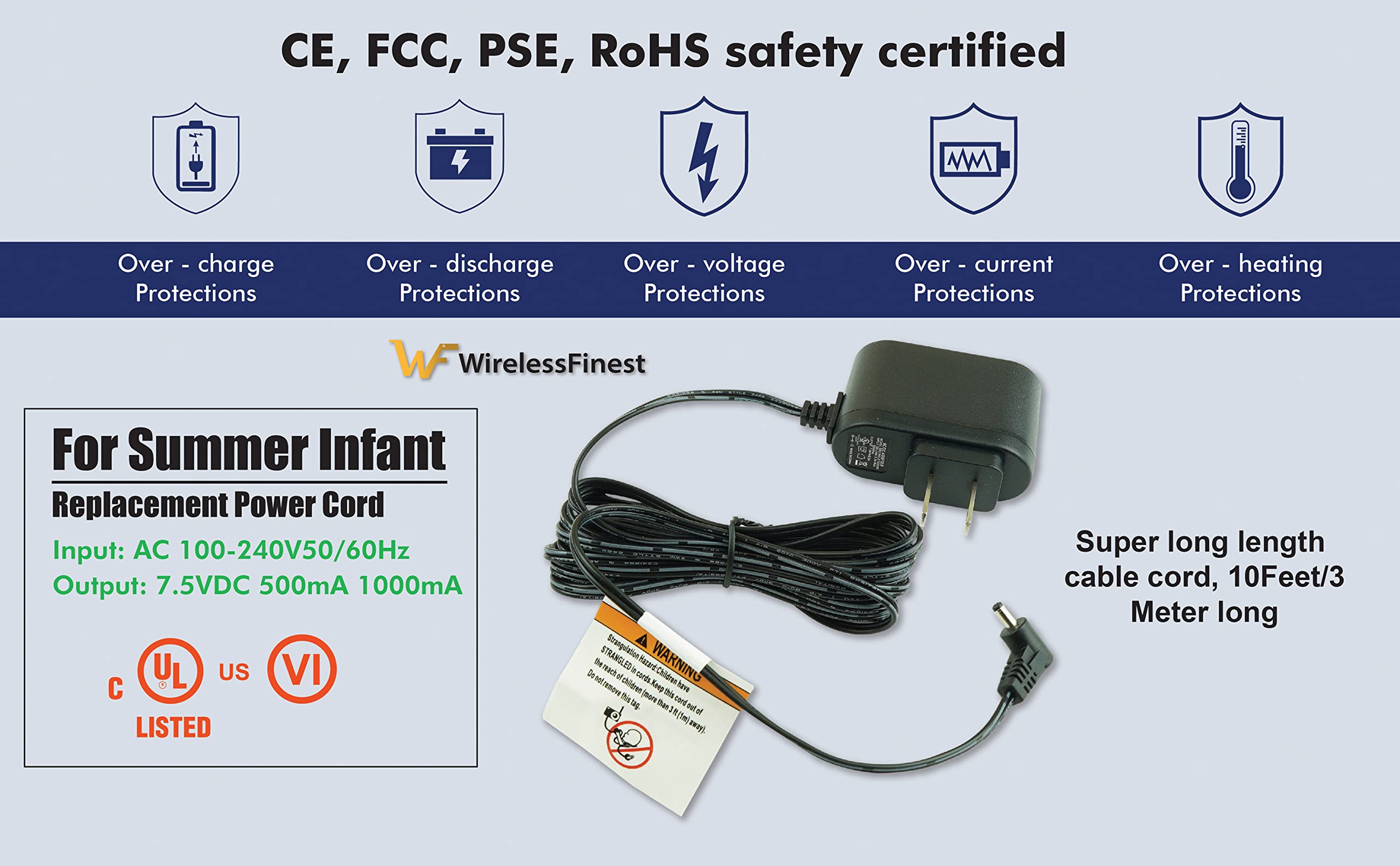 Top CHARGEUR * Adaptador Alimentación Cargador Corriente 5V Reemplazo Recambio Controlador Dj Pioneer Ddjs1 P 16828