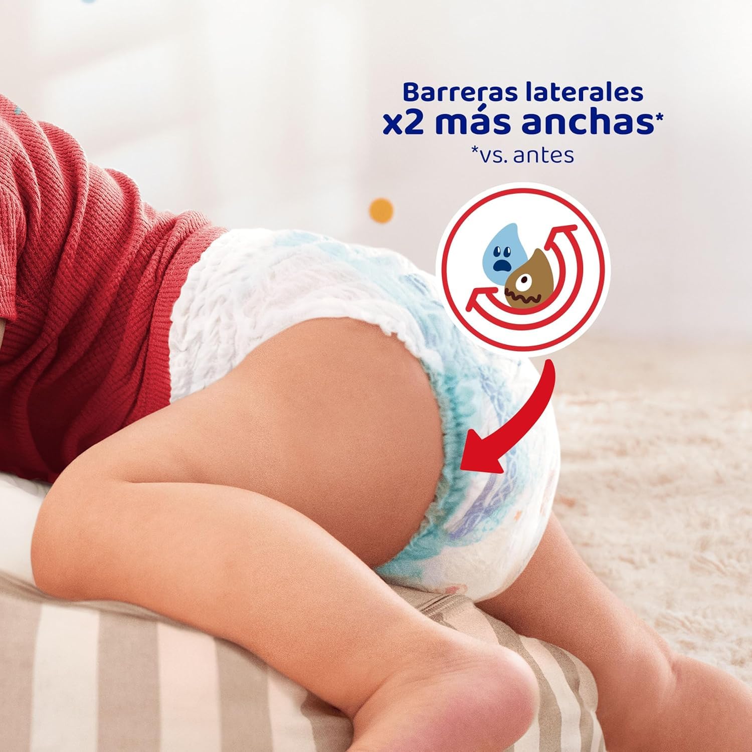 Dodot Bebé Pants Pañales, Talla 7,+15 kg, 88 Pañales, Pañal-Braguita con Ajuste 360° Anti-Fugas — view 5