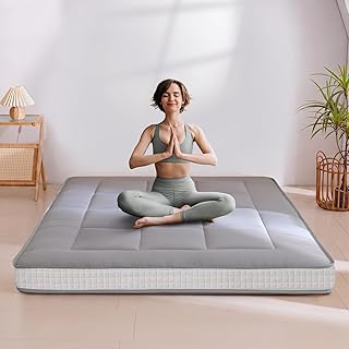 MAXYOYO Grey Floor Futon Mattress