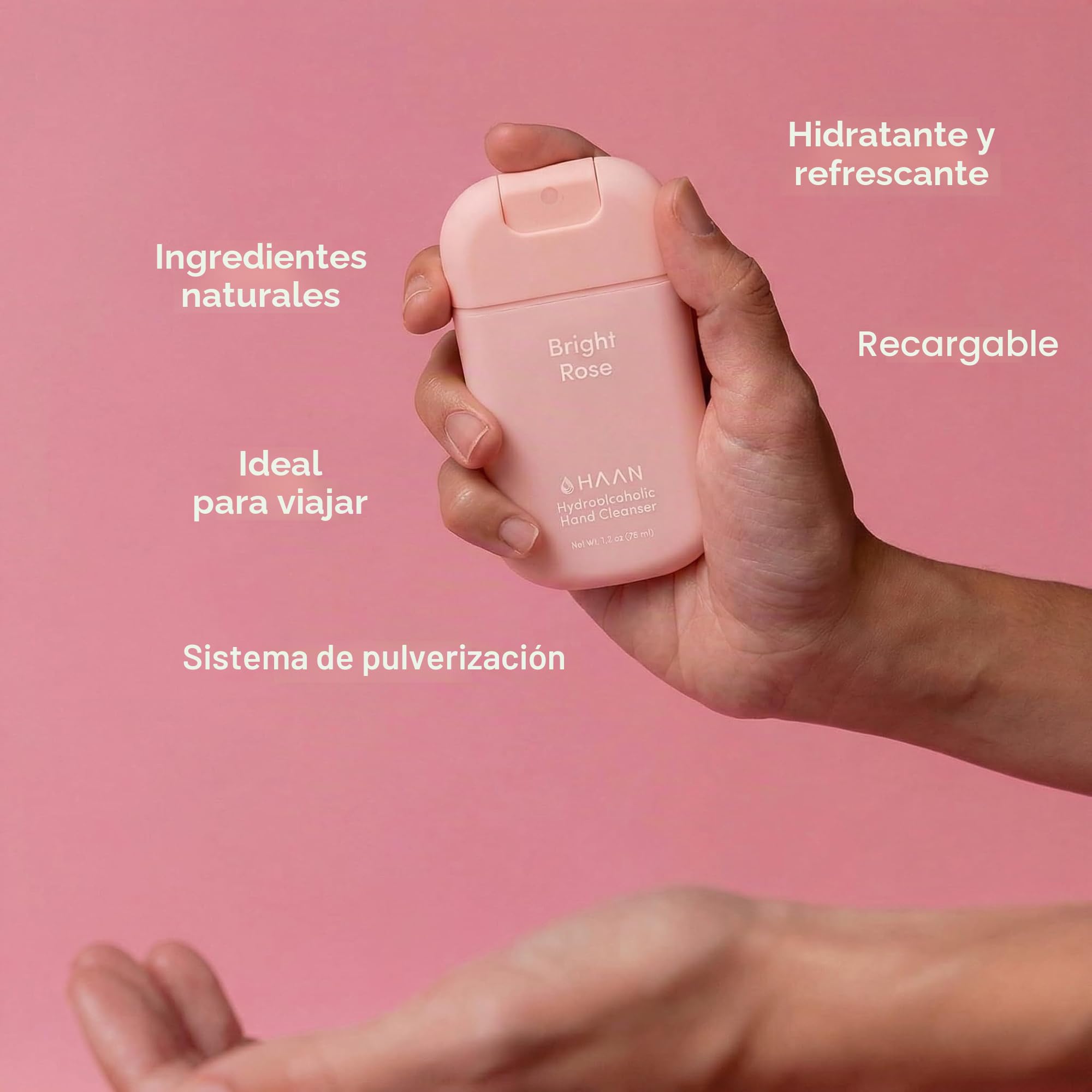 HAAN Espray hidratante para manos aloe vera pack 3 30ml