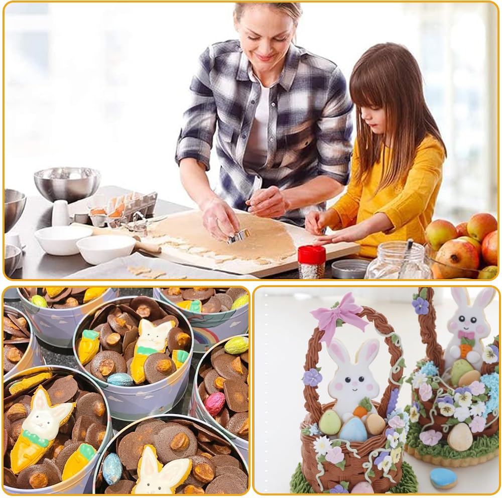 Emporte-Pièce Lapin De Pâques Grand Format - Moule à Biscuits Festif