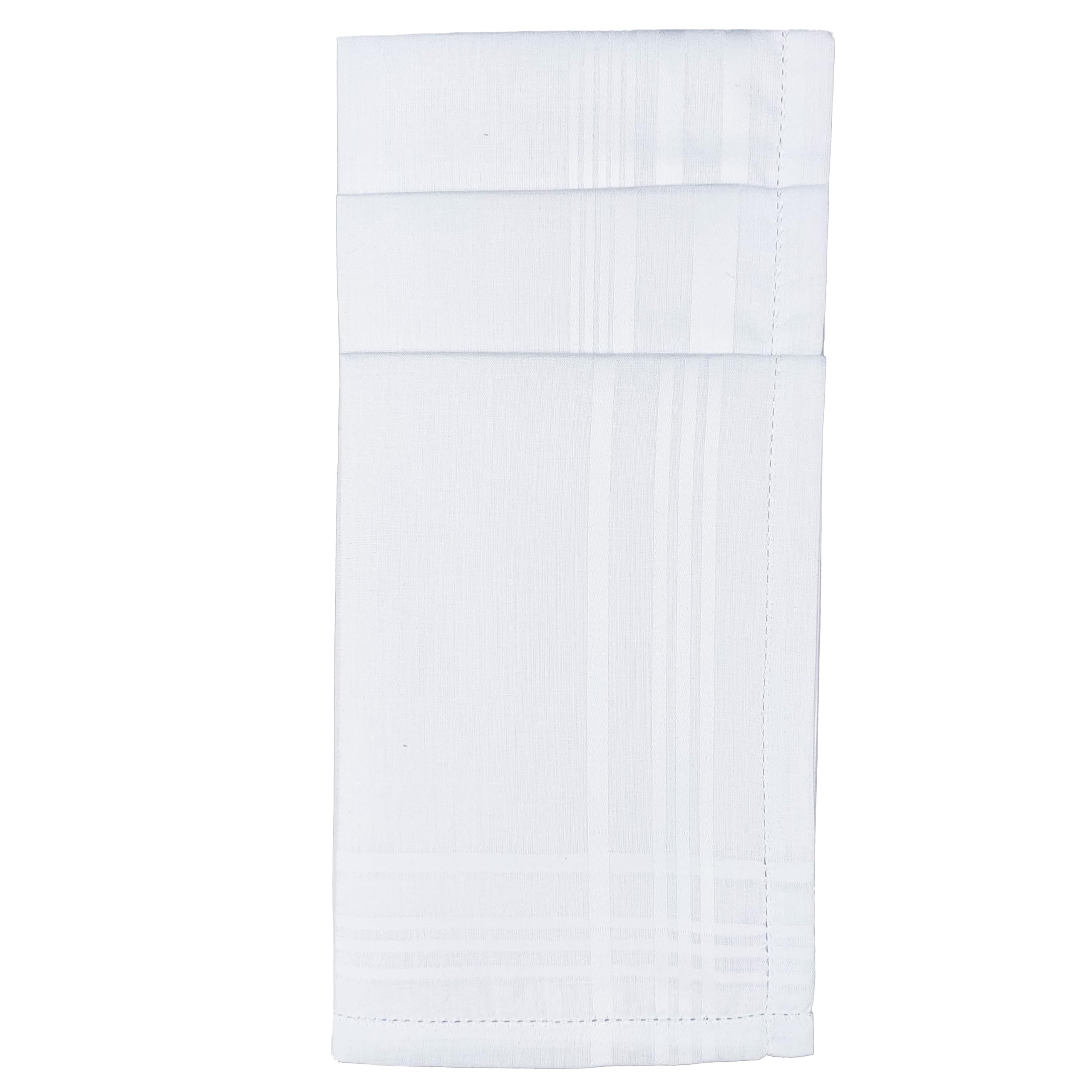 Guasch - Pack 6 Pañuelos Hombre Blancos 100% Algodón - BLANCO, U