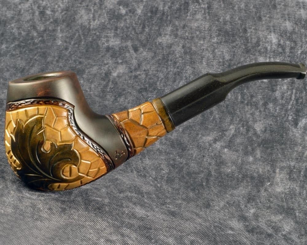 Wooden Carved Tobacco Smoking Pipe | Pipes - 6.1" (15,5cm). Sale!