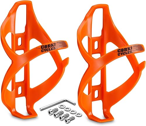 corki Cycles Soporte para botella de agua para bicicleta, con carga lateral derecha, jaula para botella de agua para carretera, MTB, bicicleta de
