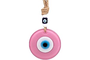 Pink Evil Eye Decor - Protection from Negative Energy and Envy