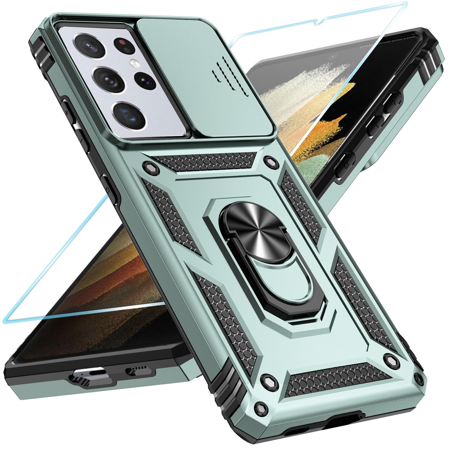 Galaxy S21 Ultra 5G + ケース Amazon.com: SunStory Phone Case for Samsung Galaxy S21 Ultra 5G