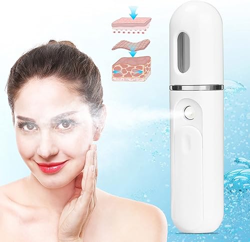 Miniatura 2 de Atomizador de humedad facial de niebla fina para la cara Spritz de mano refrescante para la piel hidratación profunda, pulverizador de