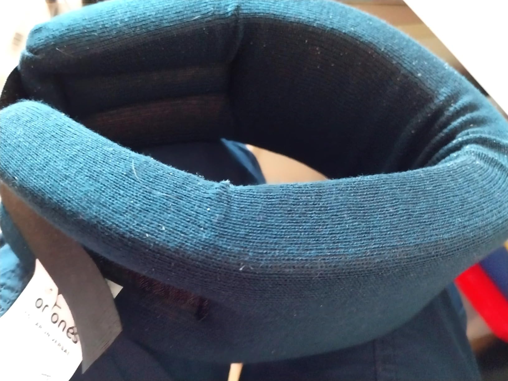 Nackenstütze Aus Baumwolle - Weiche Halskrause Für Besseren Schlaf