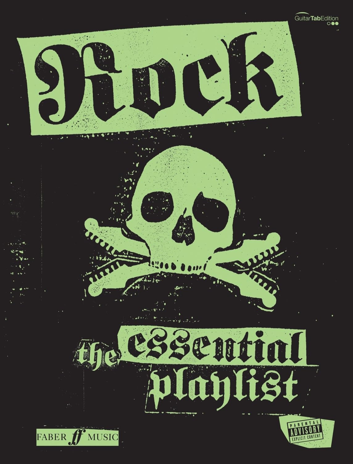 Essential Rock Playlist Guitar, Voice Guitar Tab Music Faber Music