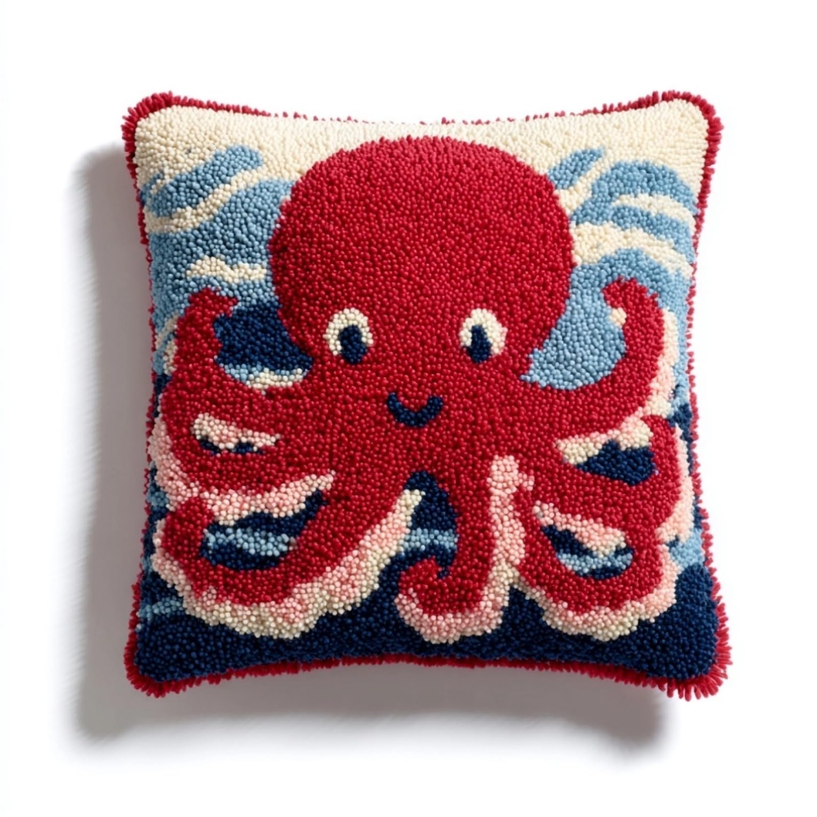 AxiangziK Latch Hook Cushion Kits,Octopus