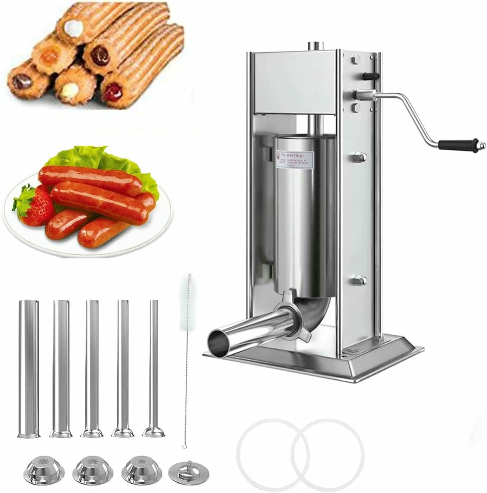 Machine de churros espagnols manuelle et appareil à beignets de foire