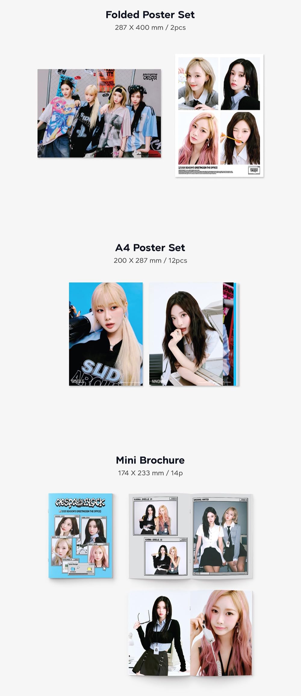 aespa 2025 SEASON'S GREETINGS Photobook+ Special Pre-order