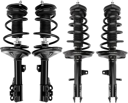 AUTOMUTO Front Rear Pair Complete Struts Spring Assembly Shock Absorber Compatible with 2004-2006 for Lexus RX330,2007 for Lexus RX350,2006-2007 for Lexus RX400h,2004-2007 for Toyota Highlander Strut